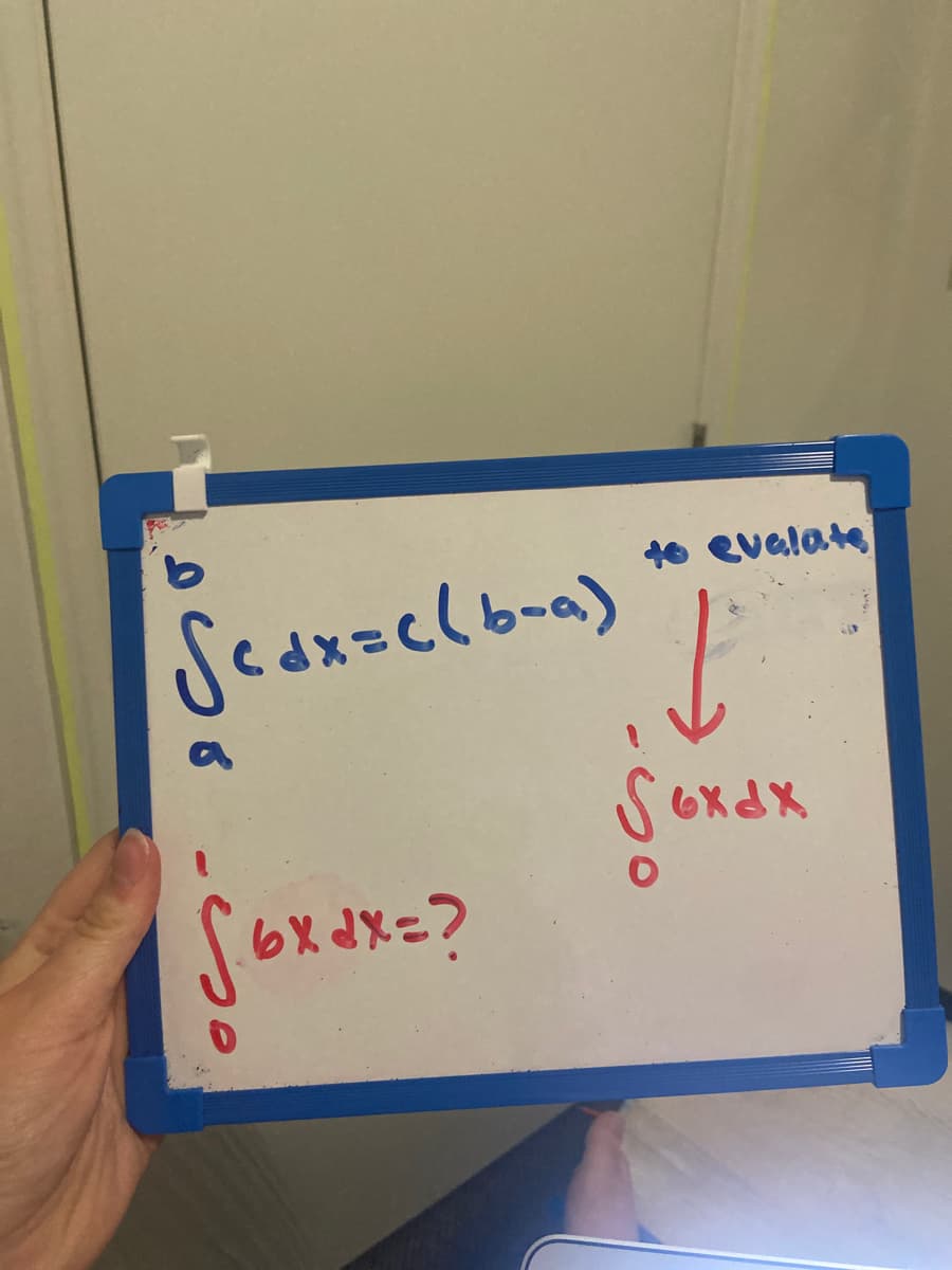 10 evalate
Seax=clb-a)
Soxdx
