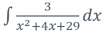 x2 +4x+29
