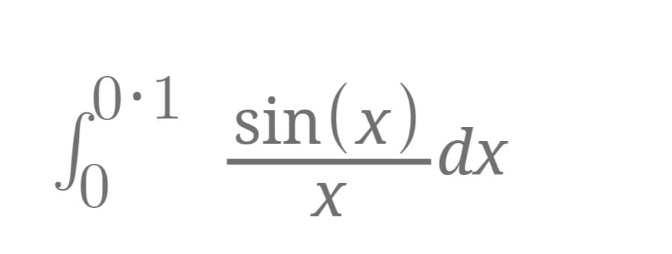0•1
sin(x),
dx
