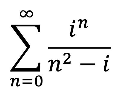 ∞ in
Σ;
n=0
η2 – i
?