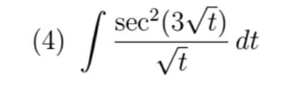 sec²(3/t)
dt
(4)
Vt
