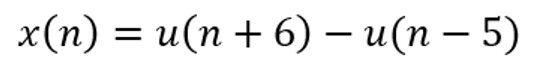 x(п) 3 и(п + 6) — и(п — 5)
|
-
