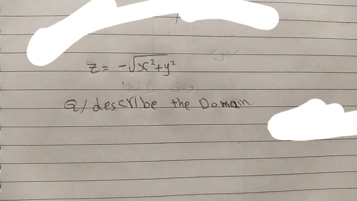 2/describe the Damain
