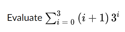 Evaluate -0 (i +1) 3'
= 0

