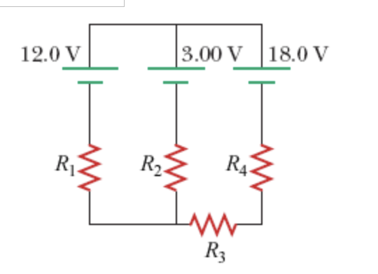 12.0 V
3.00 V 18.0 V
R1
R2.
R4
R3
