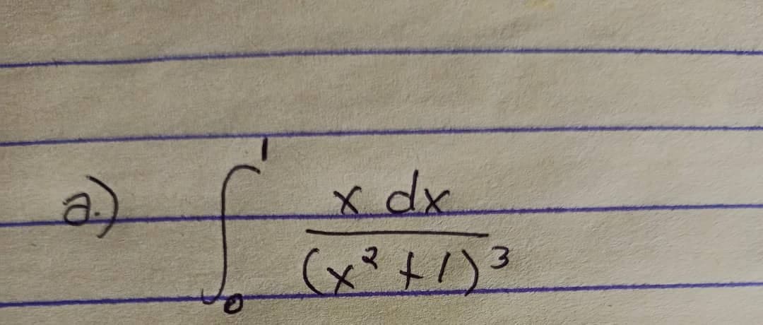 а)
О
x dx
(x2+1) 3
3
