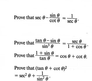 Prove that (tan 0 + cot 0)?
= sec? 0 +
sin? A
