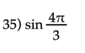 35) sin
3
