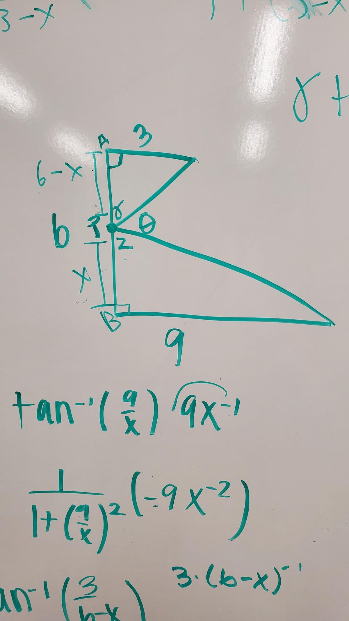 3-メ
6-X
6イ。
b
9
tan() 4x-
-2
土
3.(6-x)'
