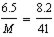 6.5
8.2
M
41
