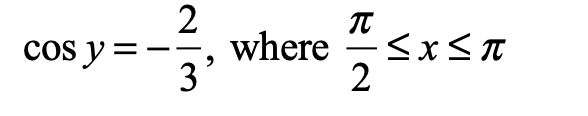 cos y =-
where
3'
2
