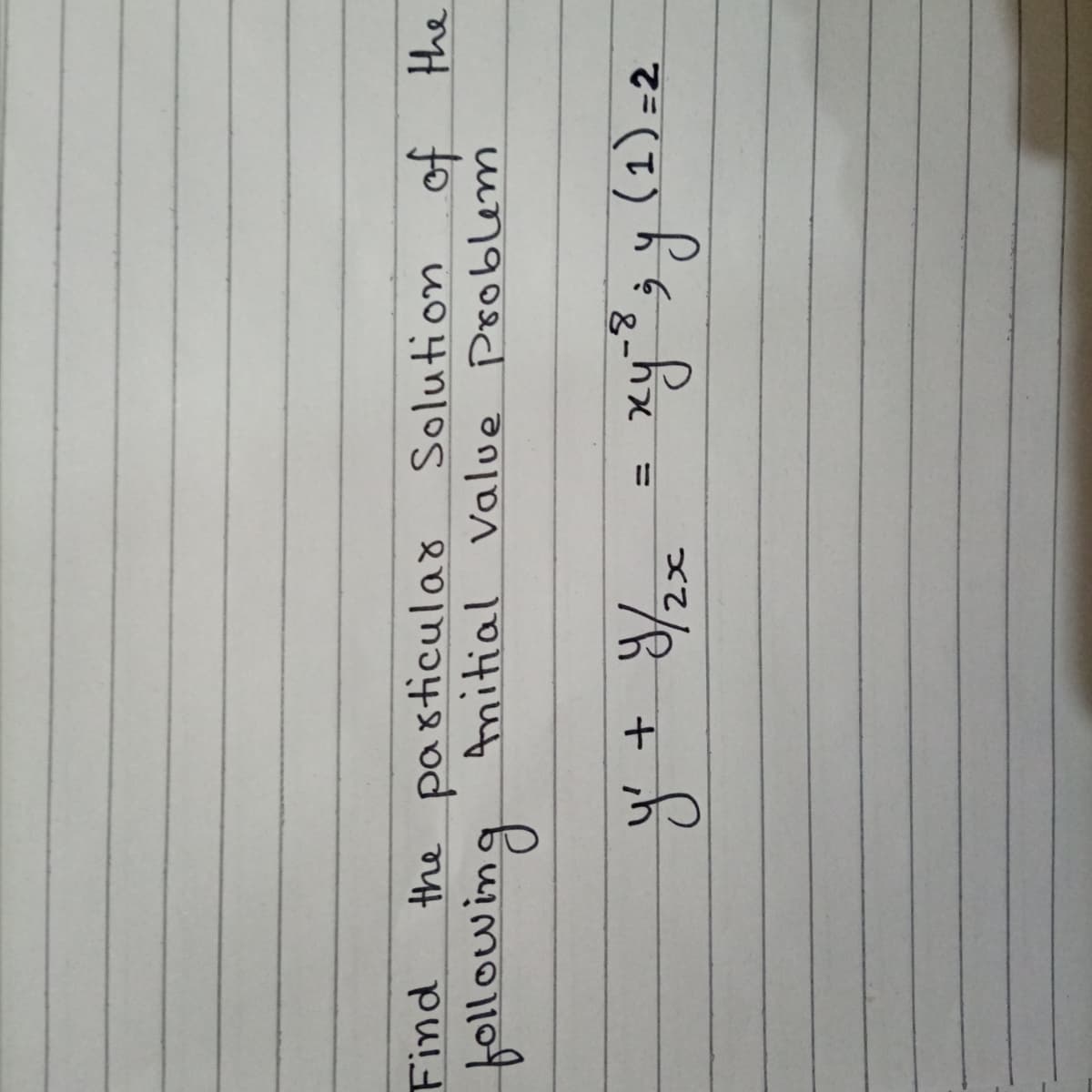 Find
the pasticulao
Solution of the
t.
%3D
ズて
8-
=2
(2)
