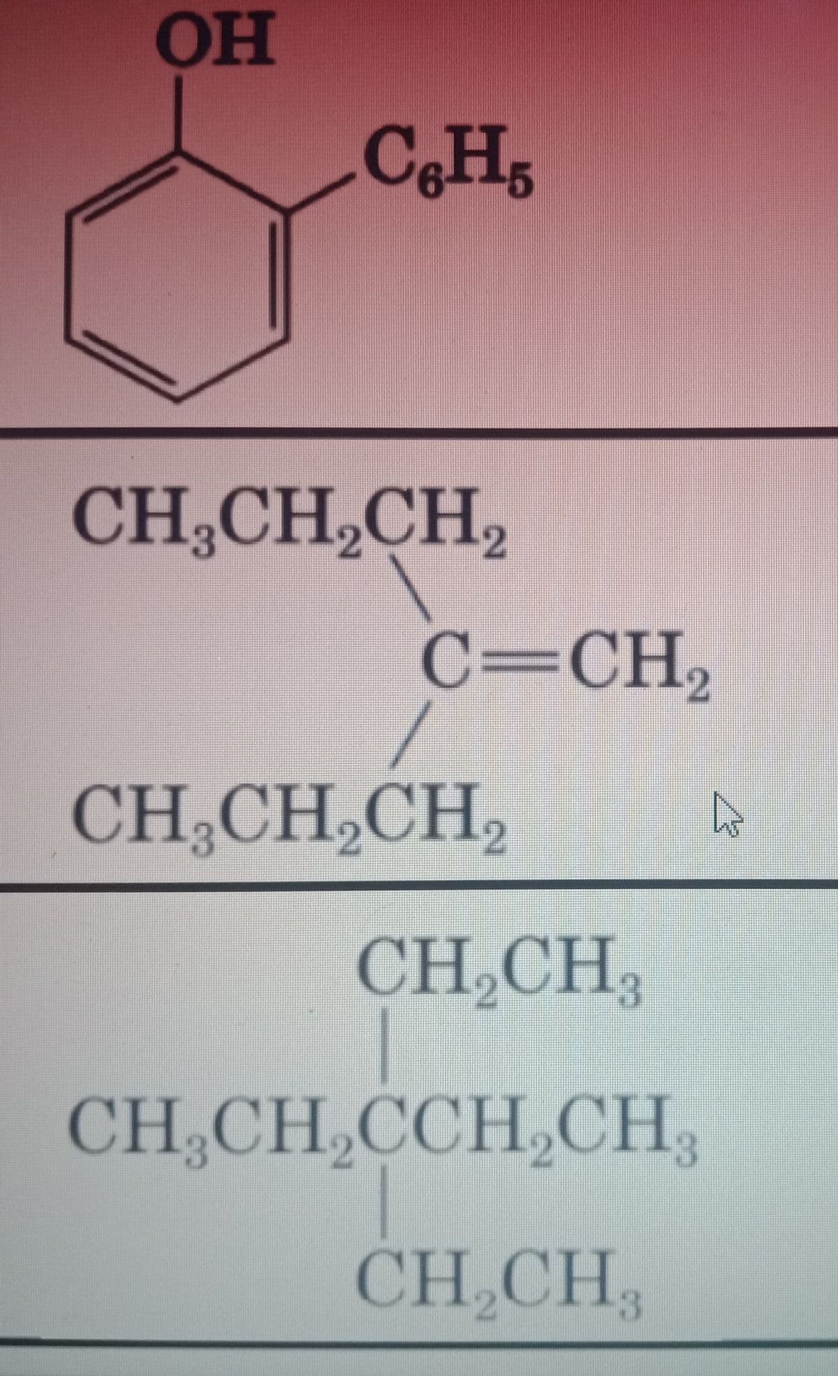 OH
C&H,
CH,CH,CH,
C=CH2
CH,CH,CH,
CH,CH,
CH,CH,CCH,Cн,
CH CH,
