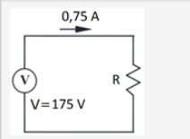 0,75 A
(V
R
V=175 V
