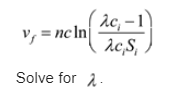 ( 20, –1
v, = nc ln
2c,S,
Solve for 2-
