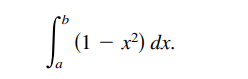 9.
(1 – x²) dx.
