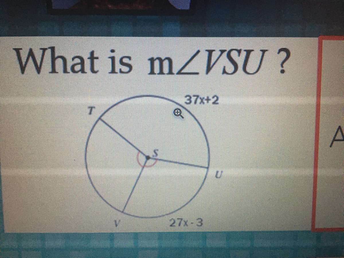 What is m/VSU ?
37x+2
27x-3
