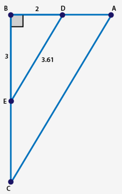 B
3
E
с
2
3.61
D
A