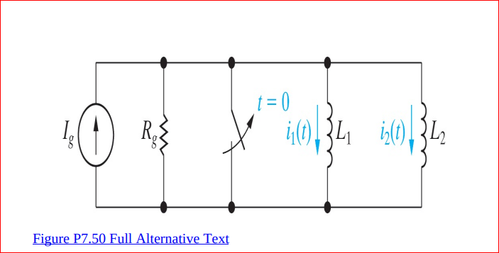 t = 0
4(0,34 40,34
Figure P7,50 Full Alternative Text
