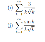 (1) E TE
3
(i)
k=1
sin k
(i)
k=1
