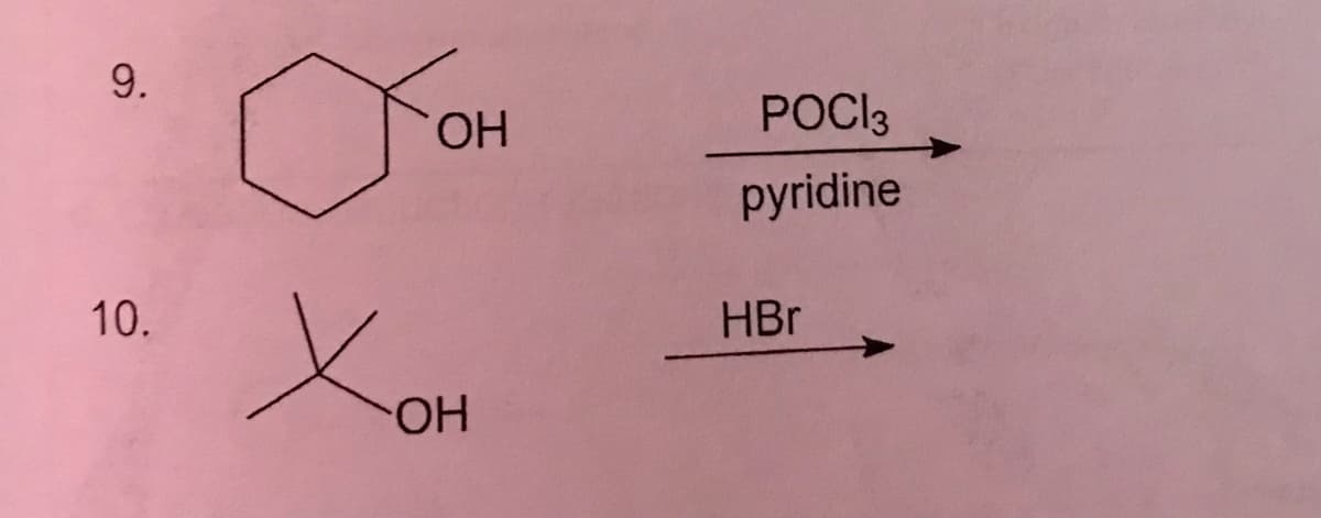 HO.
POCI3
pyridine
10.
HBr
HO.
9.
