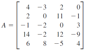 4 -3
2
2 0
11
-1
A
-2
3
14 -2
12
-9
6.
8 -5
4
||
