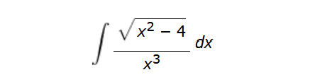 J-
x² - 4
x3
dx