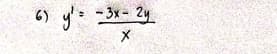 6) y'z =3x= 2y
