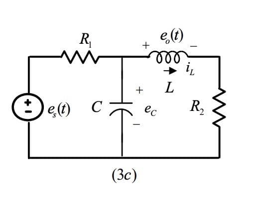 e(t)
R₁
C
+
(3c)
e(t)
mor
+
ec
L
i
R₂