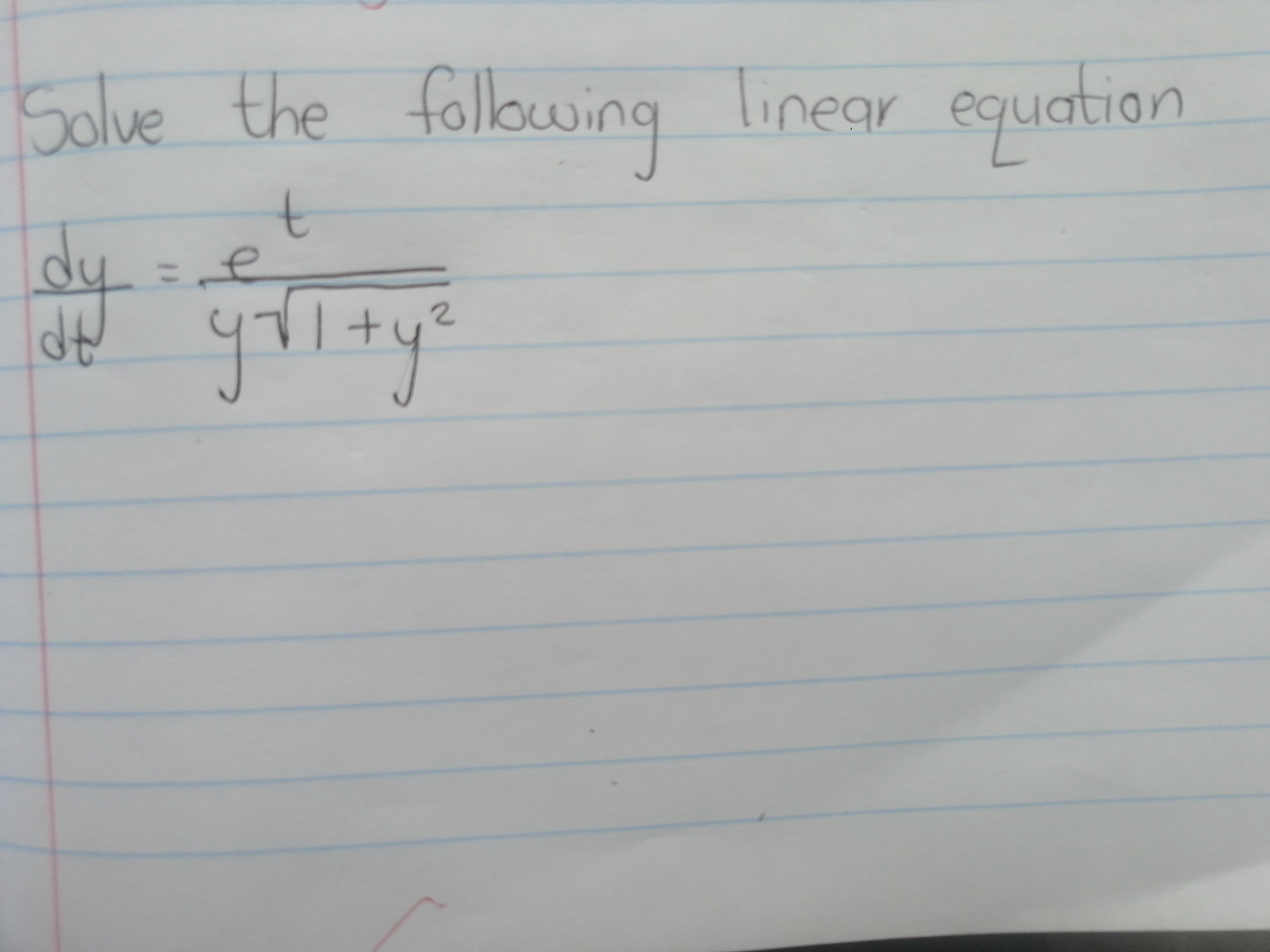 Solve ing linear equation
the follow
linegr equation
Wir
