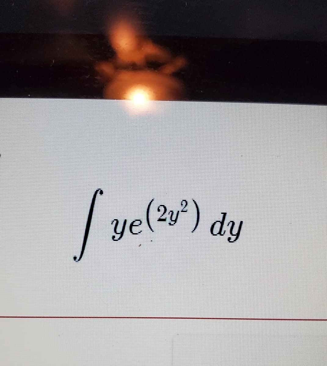 ve(r)
(23°) dy
ye(?y²)
