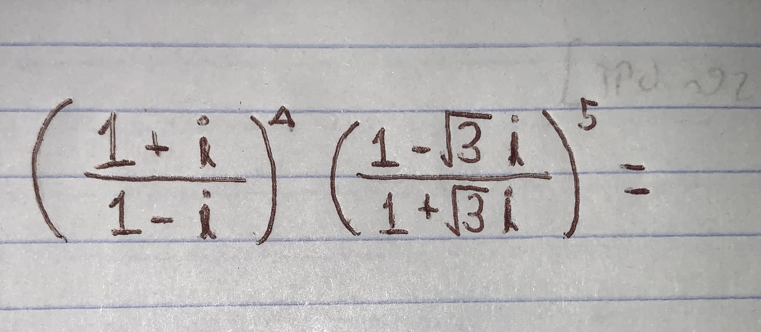 1+i
1-i
1-J3
i
(1+3
