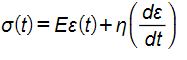 o(t)=Ec(t)+n\
de
dt
