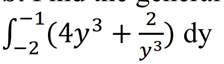 S,(4y³ +-) dy
y3.
