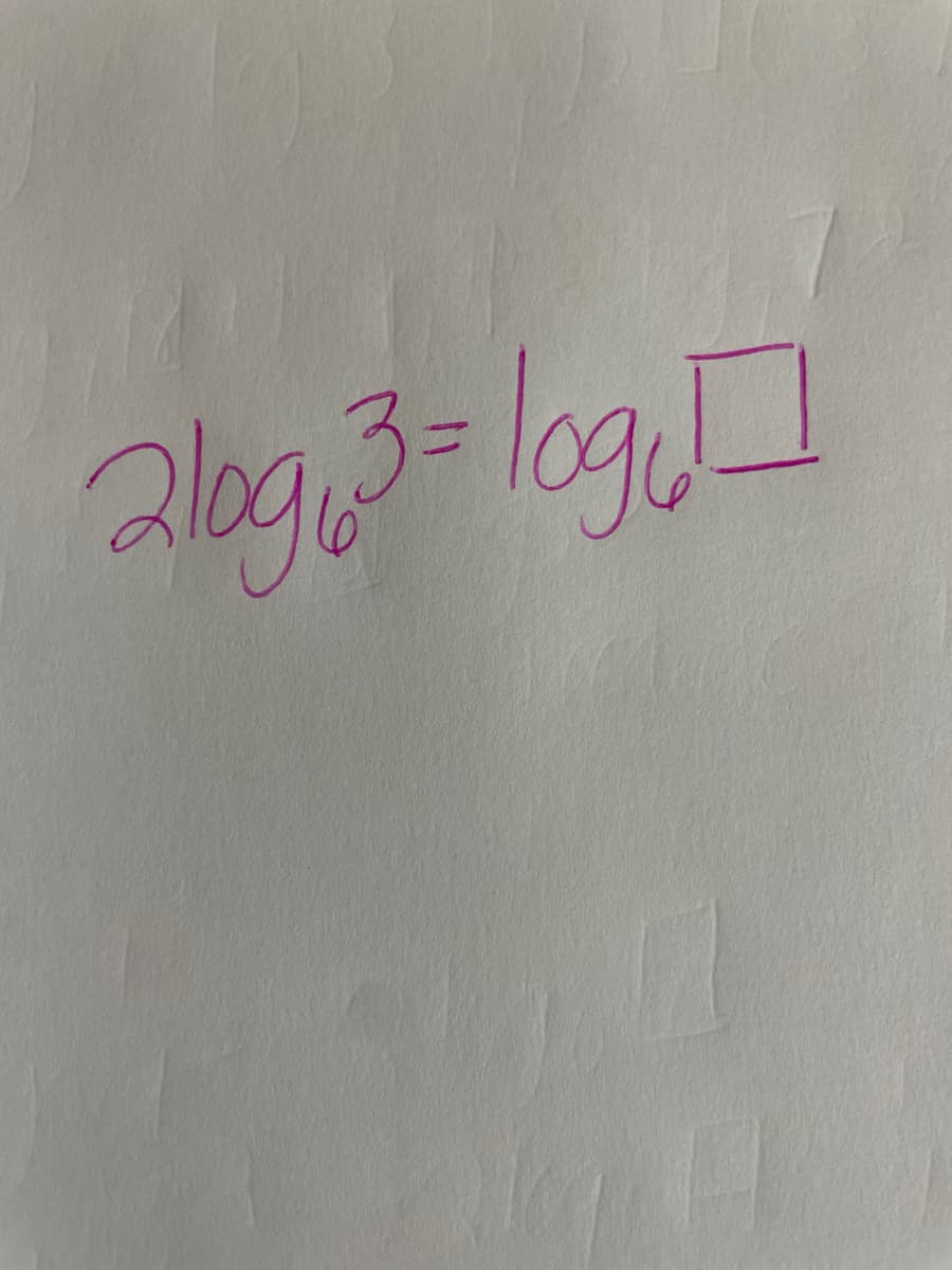 2log,63 = log₁