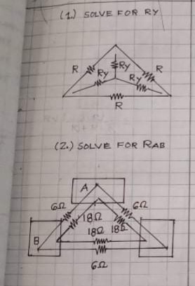 (1) SOLVE FOR RY
RY
RRy
R
R
(2.) SOLVE FOR RAB
A,
180
182 186
