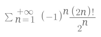 Σn (-1)".
(-1)" (
En=1
n
2
