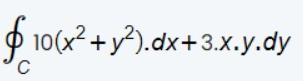 p 10(x?+y²).dx+3.x.y.dy
