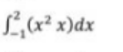 2
L²₁ (x² x) dx