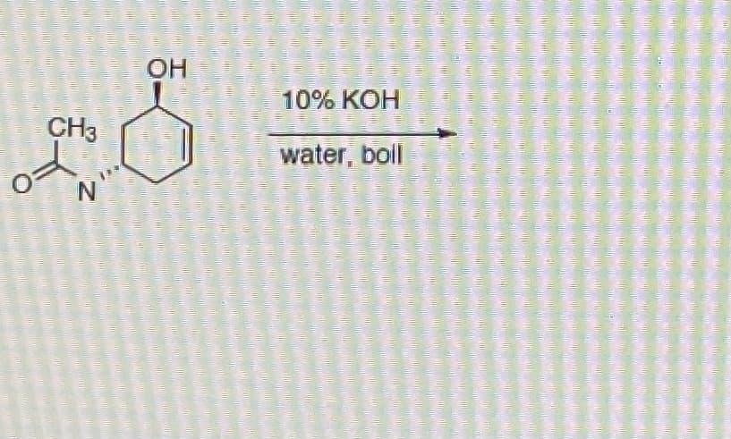 OH
10% КОН
CH3
water, boll
N
