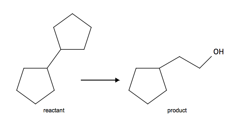 ОН
reactant
product
