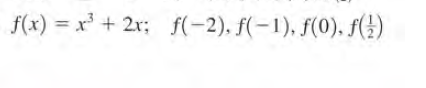 f(x) = x' + 2r; f(-2). f(-1), f(0). f(})
