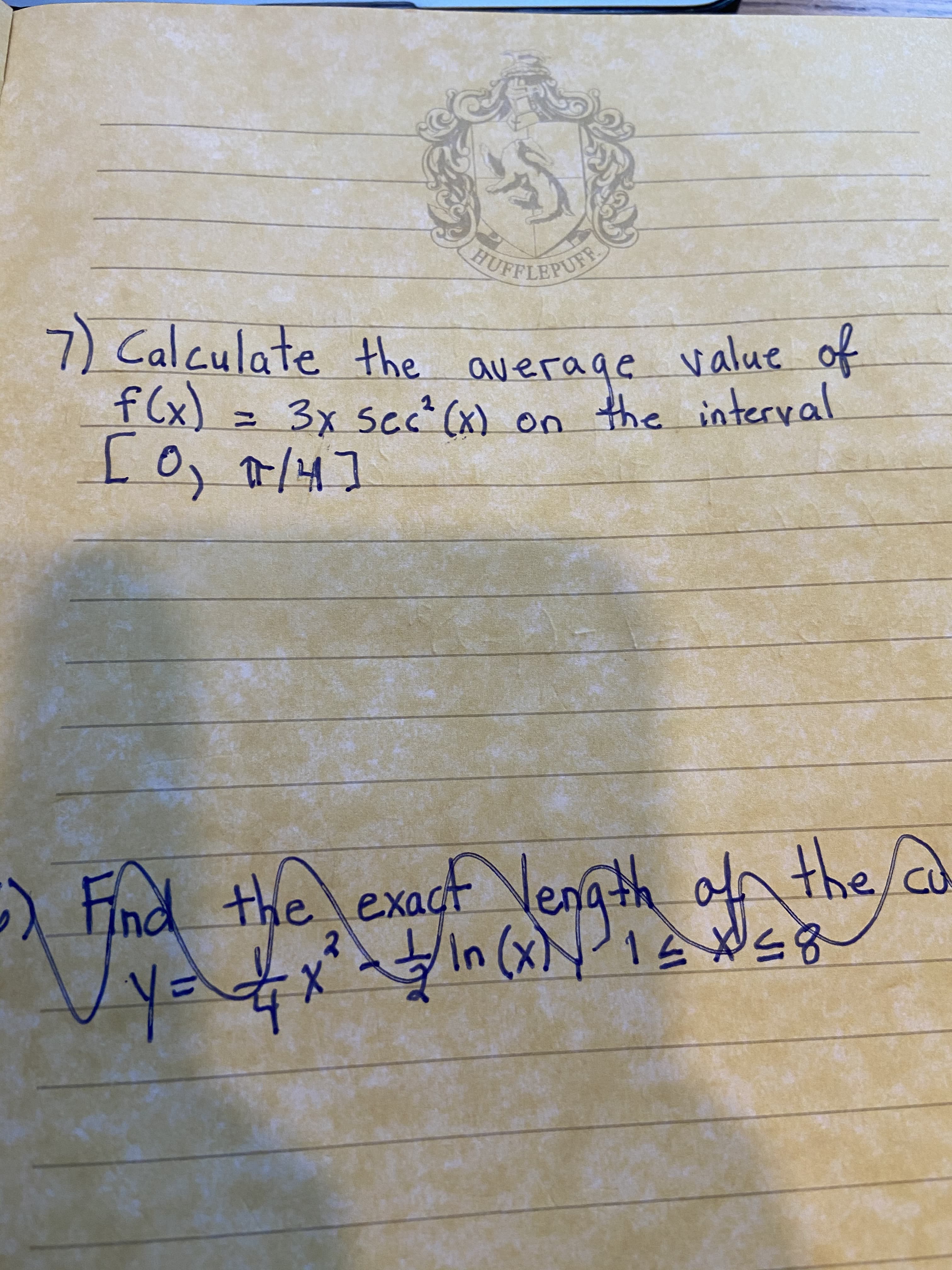 Calculate the average value of
f(x) = 3x sac
[o,
3x sac? (x)
on the interval
7/4]
