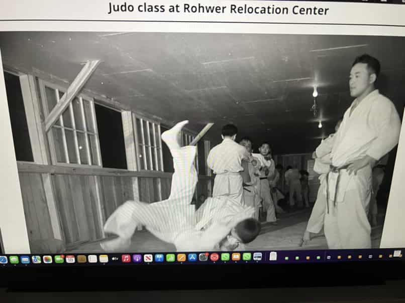 Judo class at Rohwer Relocation Center