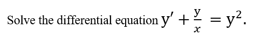 y
Solve the differential equation y' + 2 = y'.
