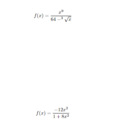 S(z) =
64 –³ VE
-12r?
1+ 8x²
S(1) =
