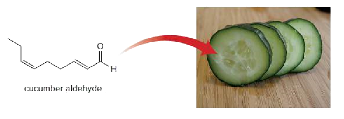 H.
cucumber aldehyde
