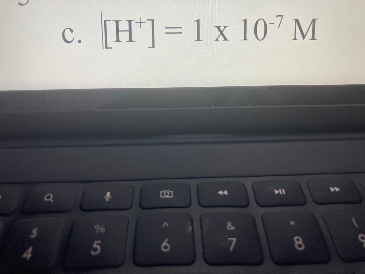 c. [H]=1 x 107 M
с.
%
&
8.
云
5

