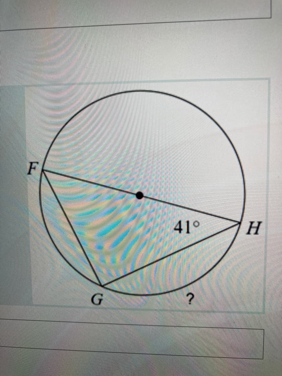 F
41°
H
