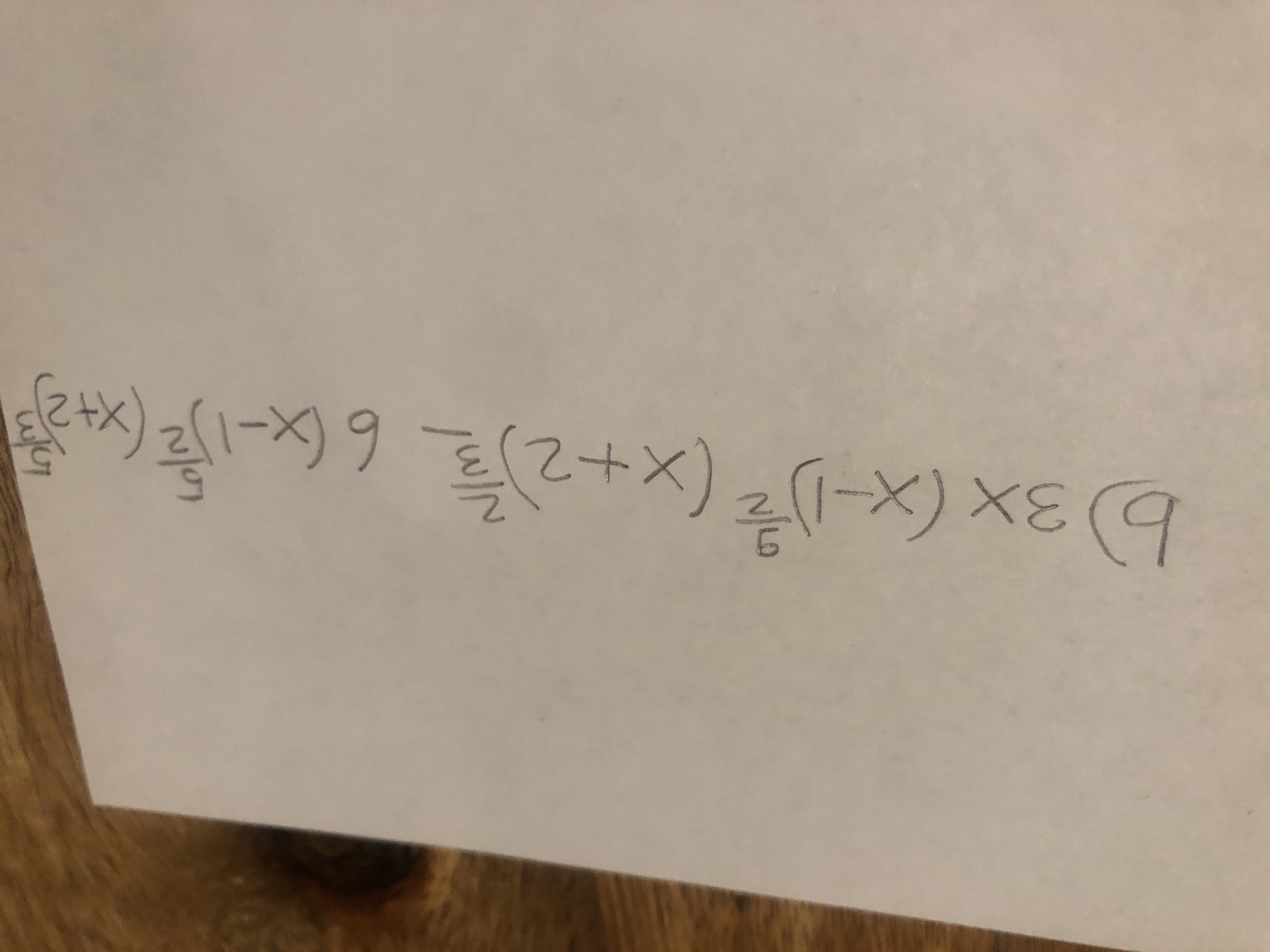 b) 3x(x-リを(x+2置6x-度(税)
